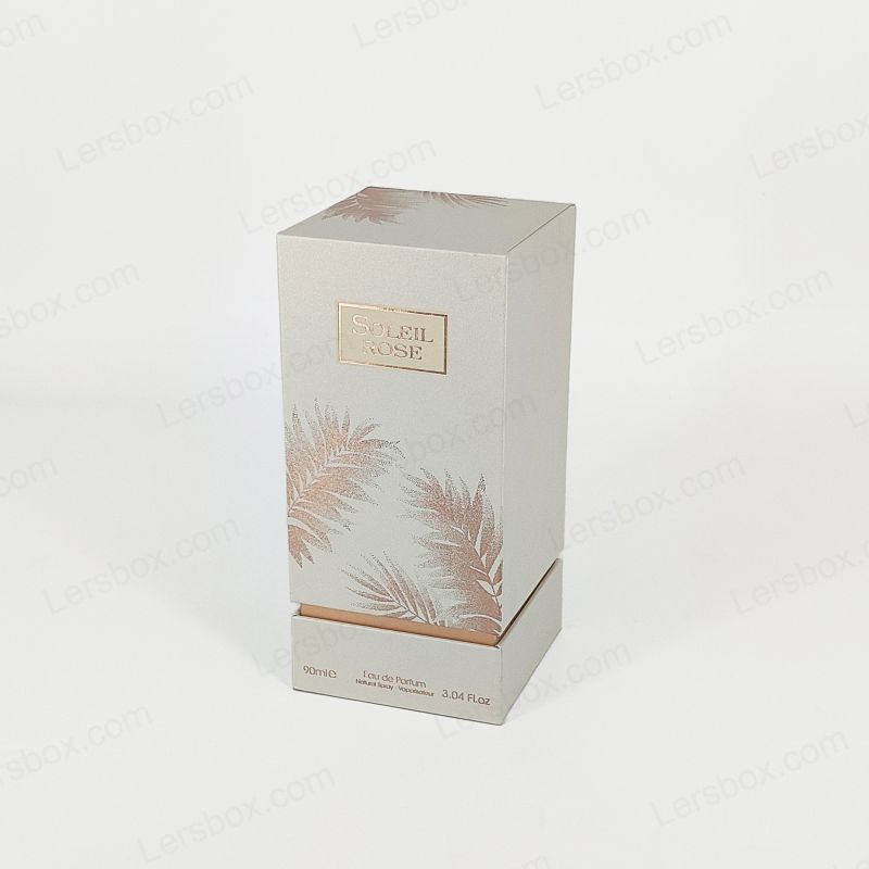 Handcrafted unguentum Gift Box Cum Aurum Foil Branding et Eva spuma Cushion HP003