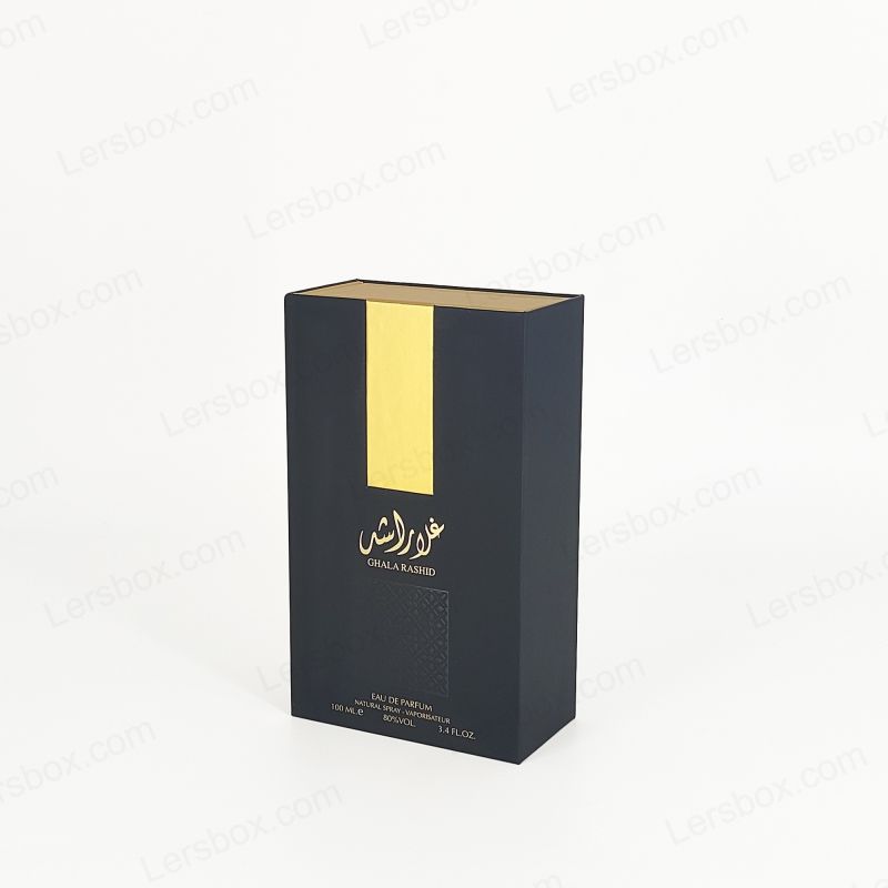 Aurum ffoyle unguentum packaging cum rigidum operculo et EVA spumam lance pro odore ostentationem HP011