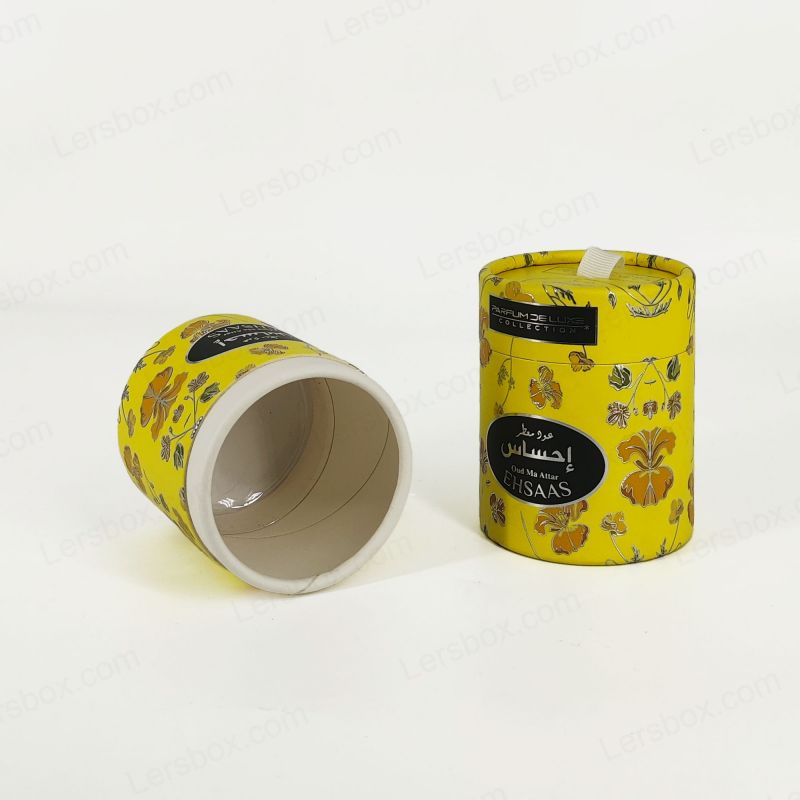 Fortis et recyclable paper fistulam boxes ad tutum traditio et oculus-apprehensa retail ostendimus HT007
