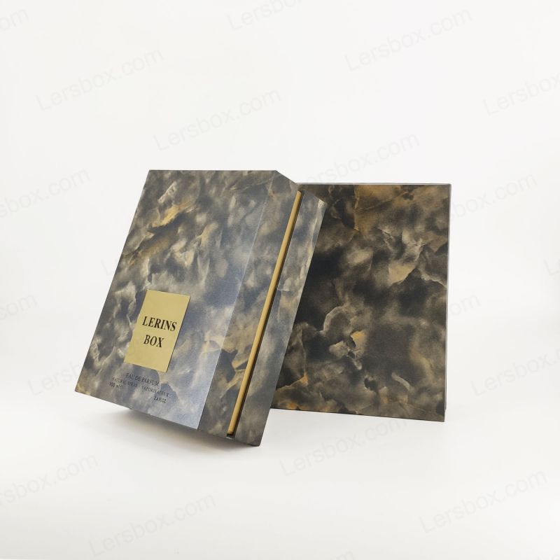 Penicullus Aurum ffoyle unguentum arca cum Eva Tray ad odoramur ostentationem et rigidos operculo basi HP020