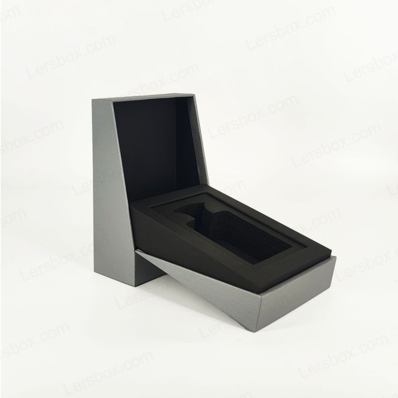 Luxuria Aurum Foil unguentum arca cum Eva spumam Tray et elegans operculo Base HP025