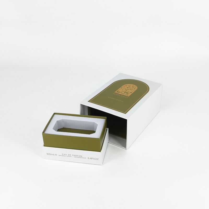 Aurum Foil Cecoriensi unguentum arca cum Eva Tray, rigida basi et nitidum lid Design HP031