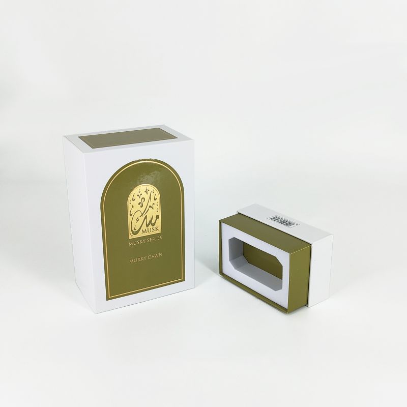 Aurum Foil Cecoriensi unguentum arca cum Eva Tray, rigida basi et nitidum lid Design HP031