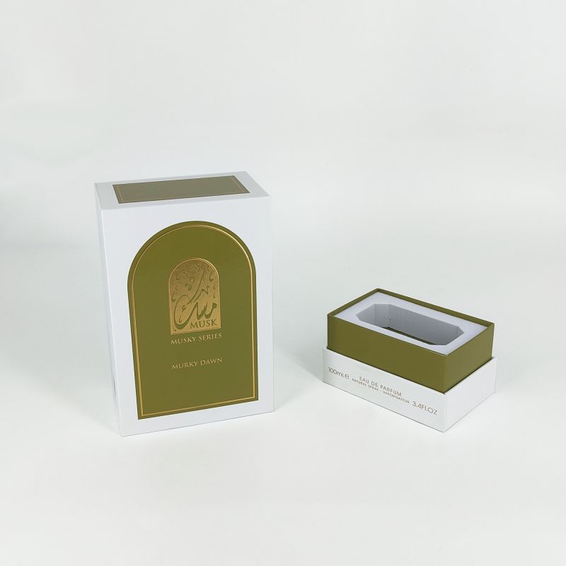 Aurum Foil Cecoriensi unguentum arca cum Eva Tray, rigida basi et nitidum lid Design HP031