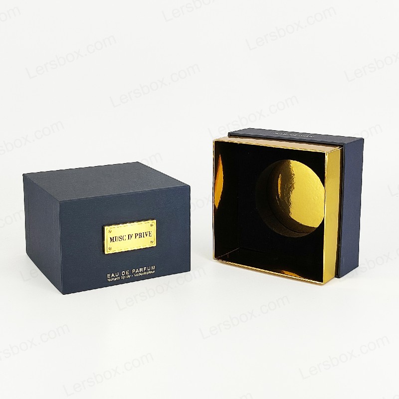 Luxuria Aurum Foil unguentum Packaging cum Handcrafted rigidum structuram et Eva Tray inserta HP030