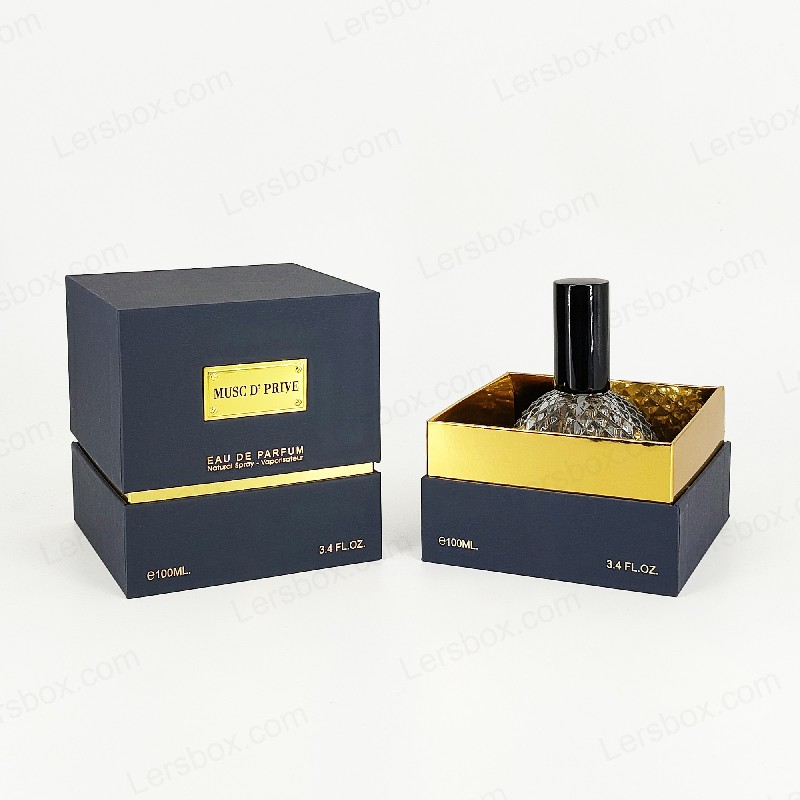 Luxuria Aurum Foil unguentum Packaging cum Handcrafted rigidum structuram et Eva Tray inserta HP030